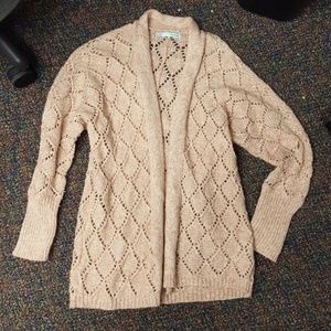 rose gold colored size medium maurices cardi!